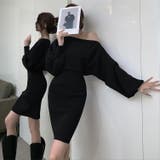 ワンショルダー ニットワンピース 全5色 | JS FASHION | 詳細画像3
