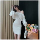 ワンショルダー ニットワンピース 全5色 | JS FASHION | 詳細画像9