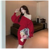 ワンショルダー ニットワンピース 全5色 | JS FASHION | 詳細画像16