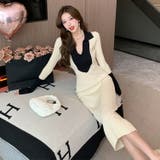 ニットワンピース 全2色 バイカラー | JS FASHION | 詳細画像3
