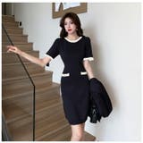 配色ニット セットアップ 全2色 | JS FASHION | 詳細画像14