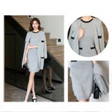 配色ニット セットアップ 全2色 | JS FASHION | 詳細画像16