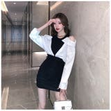 レイヤード風 タイトワンピ 全2色 | JS FASHION | 詳細画像6