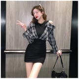 レイヤード風 タイトワンピ 全2色 | JS FASHION | 詳細画像10