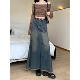 デニムスカート マーメイド フリンジ | JS FASHION | 詳細画像13