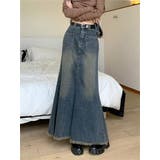デニムスカート マーメイド フリンジ | JS FASHION | 詳細画像14