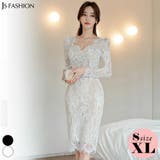 パーティードレス 全2色 シースルー | JS FASHION | 詳細画像2 