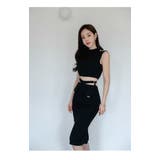セットアップ クロップド丈トップス スカート | JS FASHION | 詳細画像9