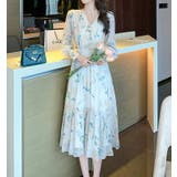 花柄ワンピ シフォン シースルー | JS FASHION | 詳細画像6