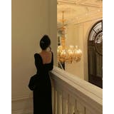 ロングドレス マーメイド フレア袖 | JS FASHION | 詳細画像9 
