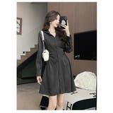 Aラインワンピース 全2色 シャツワンピース | JS FASHION | 詳細画像4