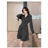 Aラインワンピース 全2色 シャツワンピース | JS FASHION | 詳細画像5
