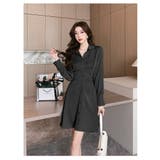 Aラインワンピース 全2色 シャツワンピース | JS FASHION | 詳細画像7