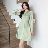 Aラインワンピース 全2色 シャツワンピース | JS FASHION | 詳細画像8