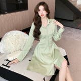 Aラインワンピース 全2色 シャツワンピース | JS FASHION | 詳細画像12