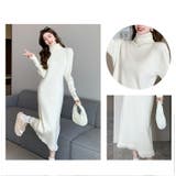 タートルネック ニットワンピース 全4色 | JS FASHION | 詳細画像7 