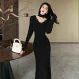 ニットワンピース 全6色 ケーブル編み | JS FASHION | 詳細画像6