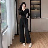 パンツドレス 全2色 オールインワン | JS FASHION | 詳細画像2
