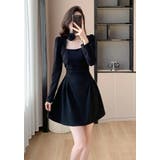 パーティードレス バラ首飾り 付き | JS FASHION | 詳細画像4 