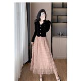 スカート単品 ティアードスカート ロングスカート | JS FASHION | 詳細画像4 