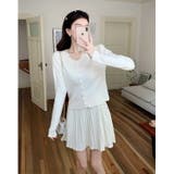 セットアップ 全3色 パール付きカーディガン | JS FASHION | 詳細画像9