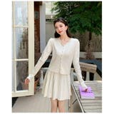 セットアップ 全3色 パール付きカーディガン | JS FASHION | 詳細画像10