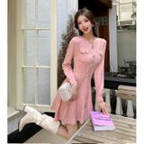 ニットワンピース 全2色 プリーツ風 | JS FASHION | 詳細画像4