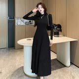 ニットワンピース 全4色 ハイネック | JS FASHION | 詳細画像4