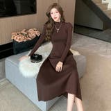 ニットワンピース 全4色 ハイネック | JS FASHION | 詳細画像13