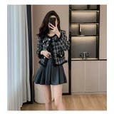 ツイードジャケット 全2色 ノーカラー | JS FASHION | 詳細画像4 