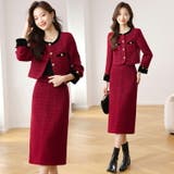 セットアップ 上下セット ツイード風ジャケット | JS FASHION | 詳細画像9 