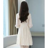 Aラインワンピース 全2色 花柄ワンピ | JS FASHION | 詳細画像11 