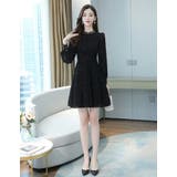 Aラインワンピース 全2色 花柄ワンピ | JS FASHION | 詳細画像14 