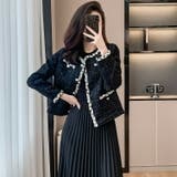 ツイードジャケット ジャケット単品 ラメ糸 | JS FASHION | 詳細画像1