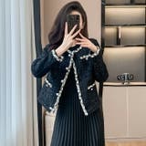 ツイードジャケット ジャケット単品 ラメ糸 | JS FASHION | 詳細画像3