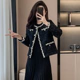 ツイードジャケット ジャケット単品 ラメ糸 | JS FASHION | 詳細画像4