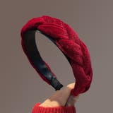 ベロア カチューシャ 幅広 | JS FASHION | 詳細画像1