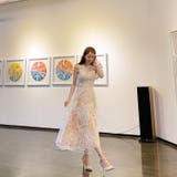 花柄 ワンピース Aライン | JS FASHION | 詳細画像6 