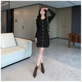 ケーブル編み ニットワンピース 全4色 | JS FASHION | 詳細画像13