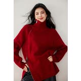 ニットトップス 全2色 サイドジップ | JS FASHION | 詳細画像5