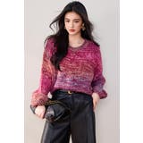 ニットトップス 全2色 グラデーション風 | JS FASHION | 詳細画像7