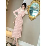 花柄ワンピ 起毛 レース | JS FASHION | 詳細画像2