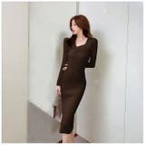 ニットワンピース 全3色 アシンメトリー | JS FASHION | 詳細画像12