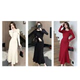 ニットワンピース 全3色 リボン風 | JS FASHION | 詳細画像14