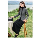 ノーカラージャケット 全4色 羽織り | JS FASHION | 詳細画像10