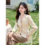 ノーカラージャケット 全4色 羽織り | JS FASHION | 詳細画像13