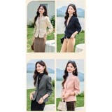 ノーカラージャケット 全4色 羽織り | JS FASHION | 詳細画像16