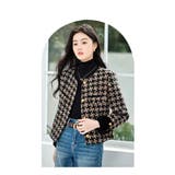 ツイードジャケット 全2色 ノーカラー | JS FASHION | 詳細画像9