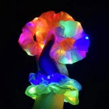 光るシュシュ LED サテン | JS FASHION | 詳細画像2
