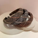 チェック柄 カチューシャ 全4色 | JS FASHION | 詳細画像3